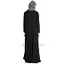 Black simple umbrella abaya Black simple umbrella abaya